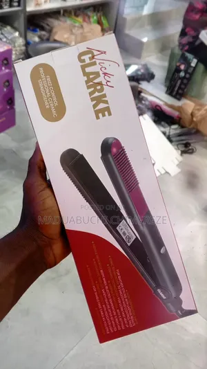 Clarke Profes Ceramic Hair Straightener With Frizz Control Technology