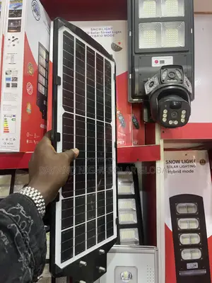 Solar Street Lights Plus Smart Security Camera All in 1