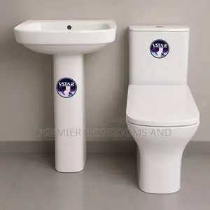 Big Set of Vstar Water Closet White