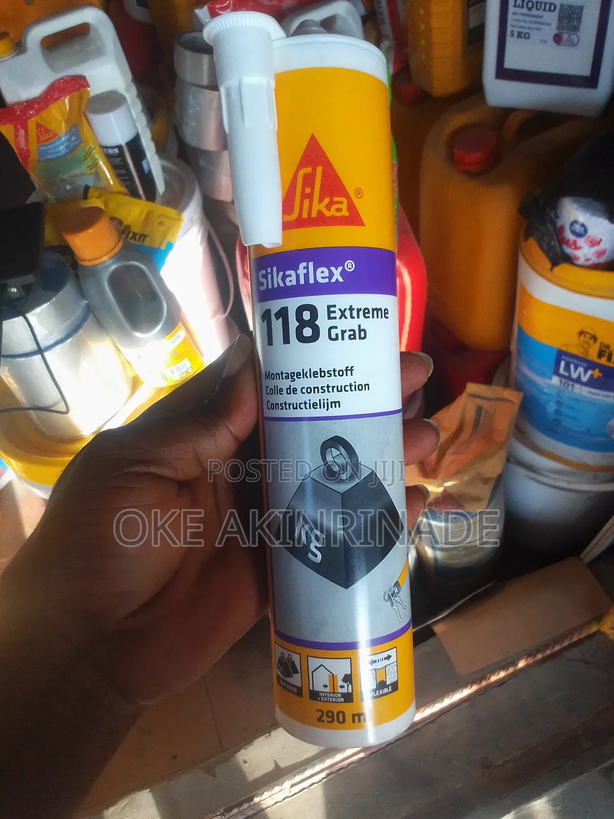 Sikaflex 118 Extreme Grab Construction Adhesive