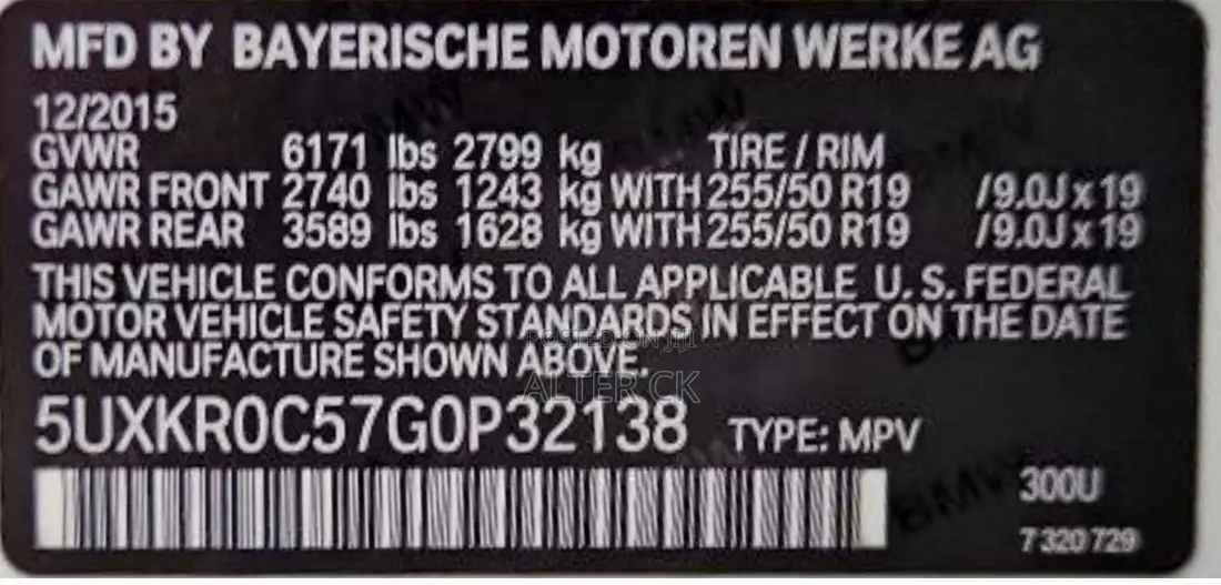 BMW X6 2016 White