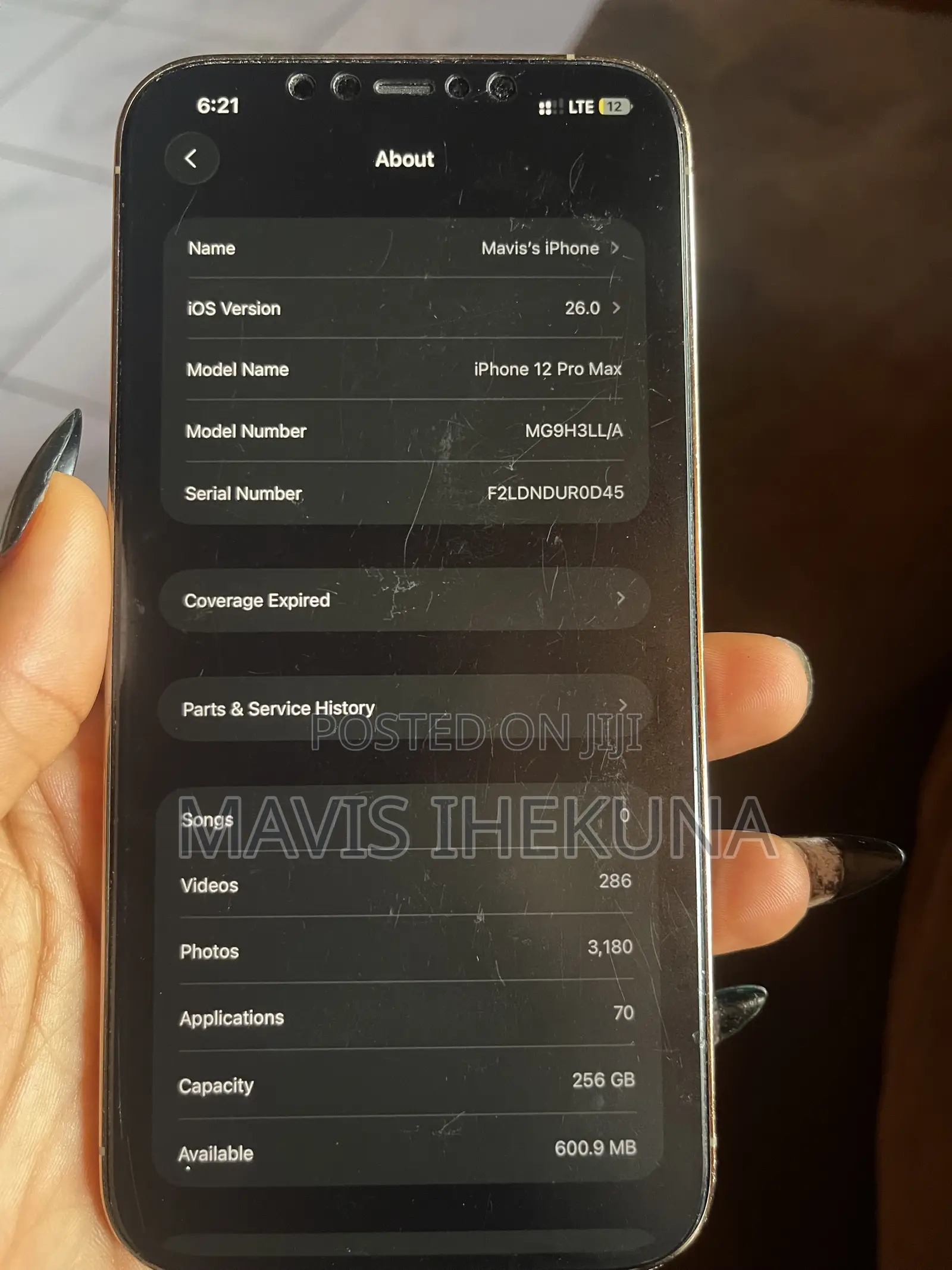Apple iPhone 12 Pro Max 256 GB Gold