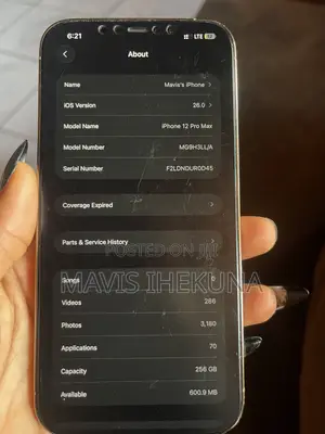 Apple iPhone 12 Pro Max 256 GB Gold