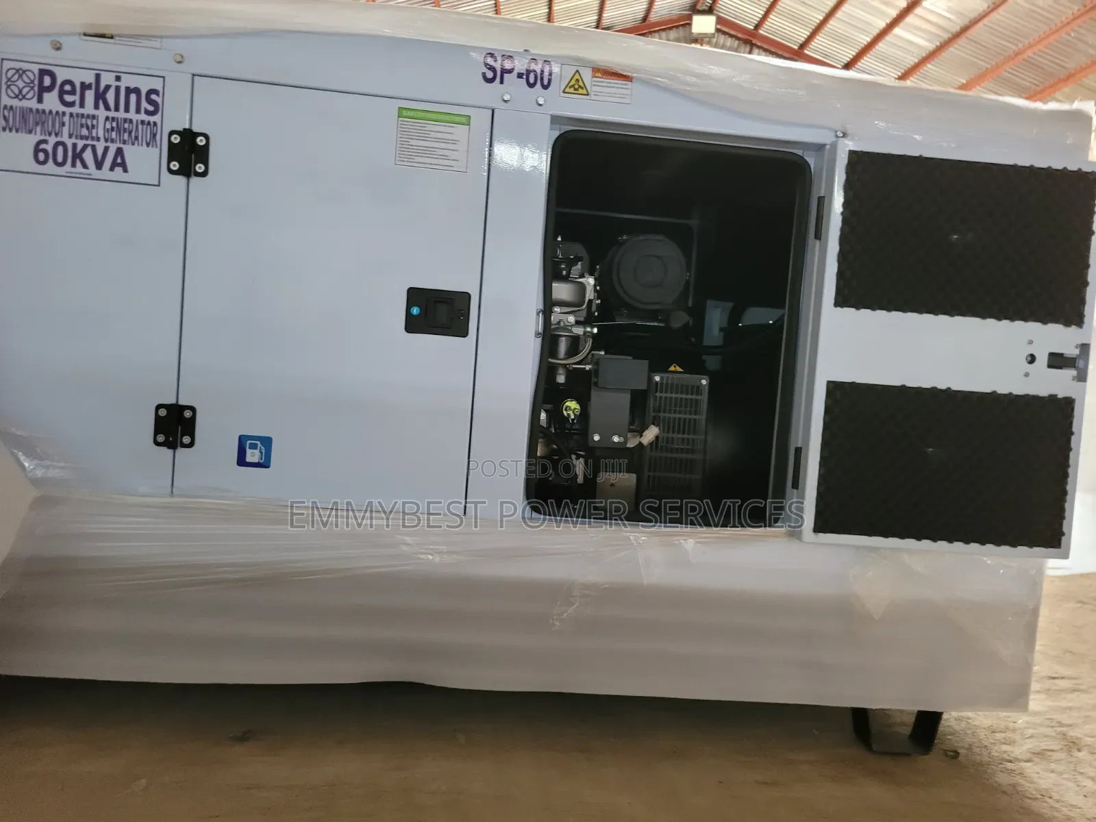 Dual Purpose 60kva Soundproof Generators