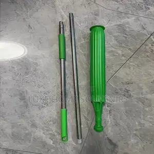 Green Mop With