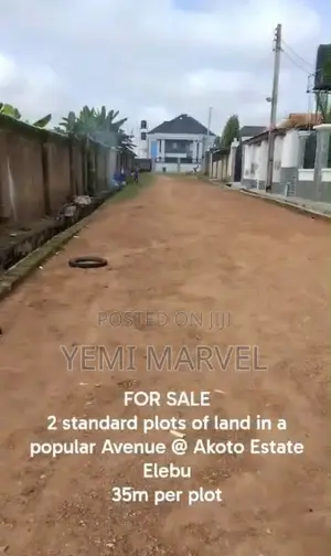 2plots of Land at Akoto Estate, Elebu, Akala Express, Ibadan
