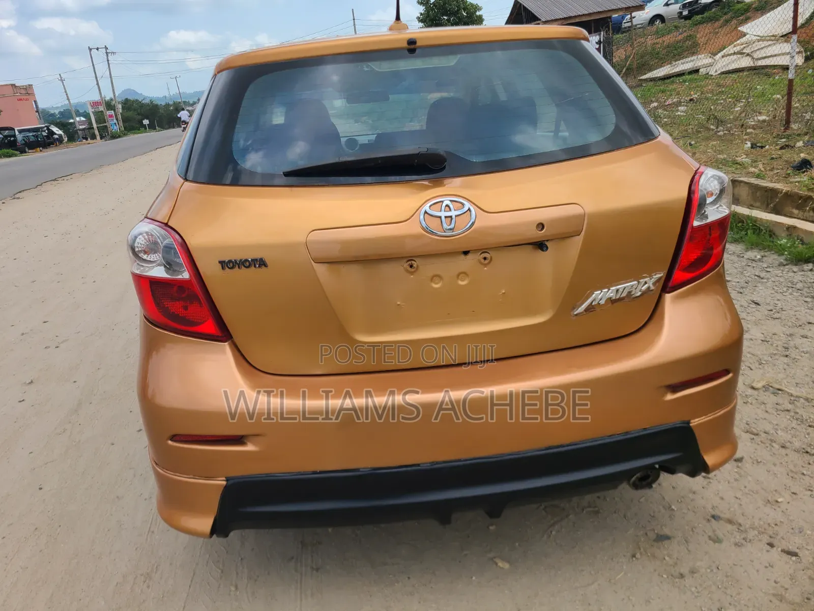 Toyota Matrix 2009 Orange