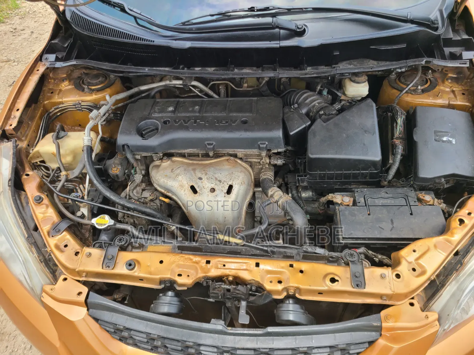 Toyota Matrix 2009 Orange