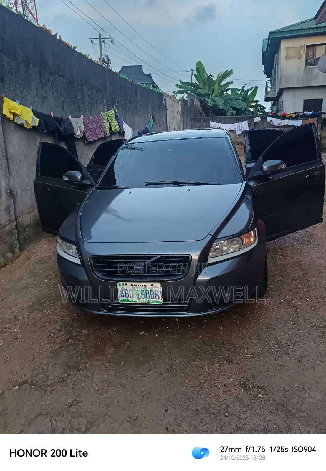 Volvo S40 2008 Gray