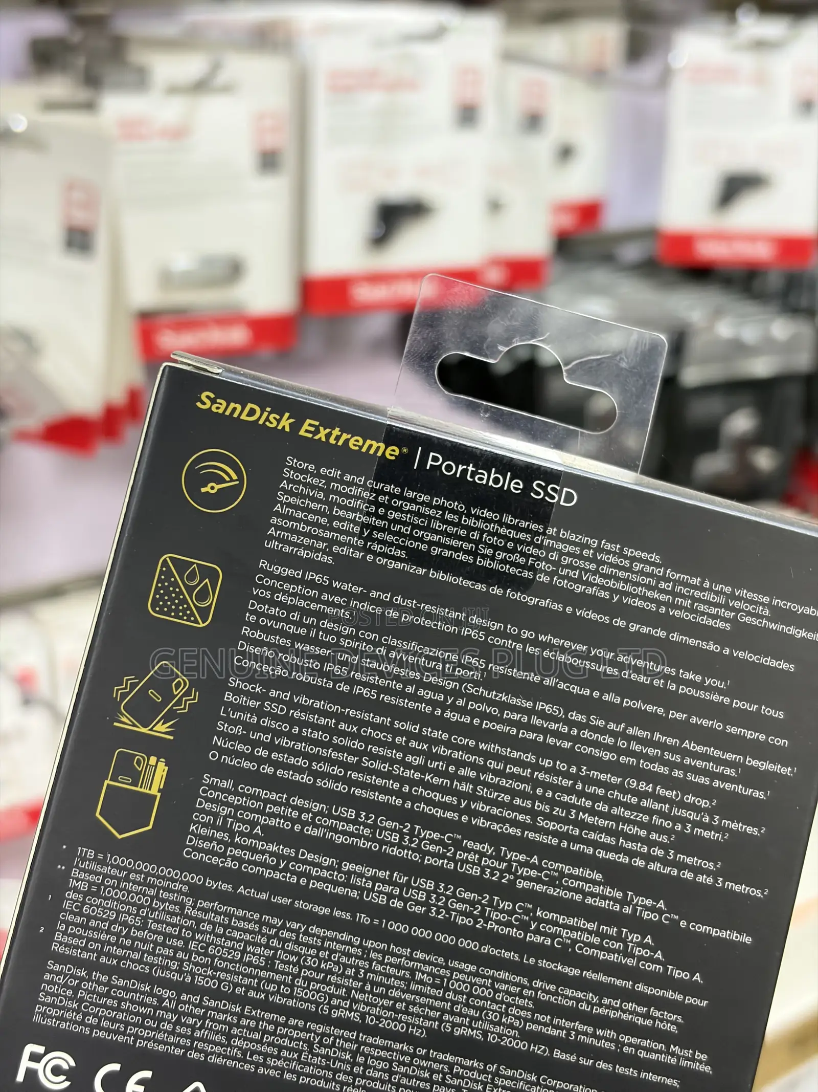 SanDisk Extreme Portable SSD - 4TB