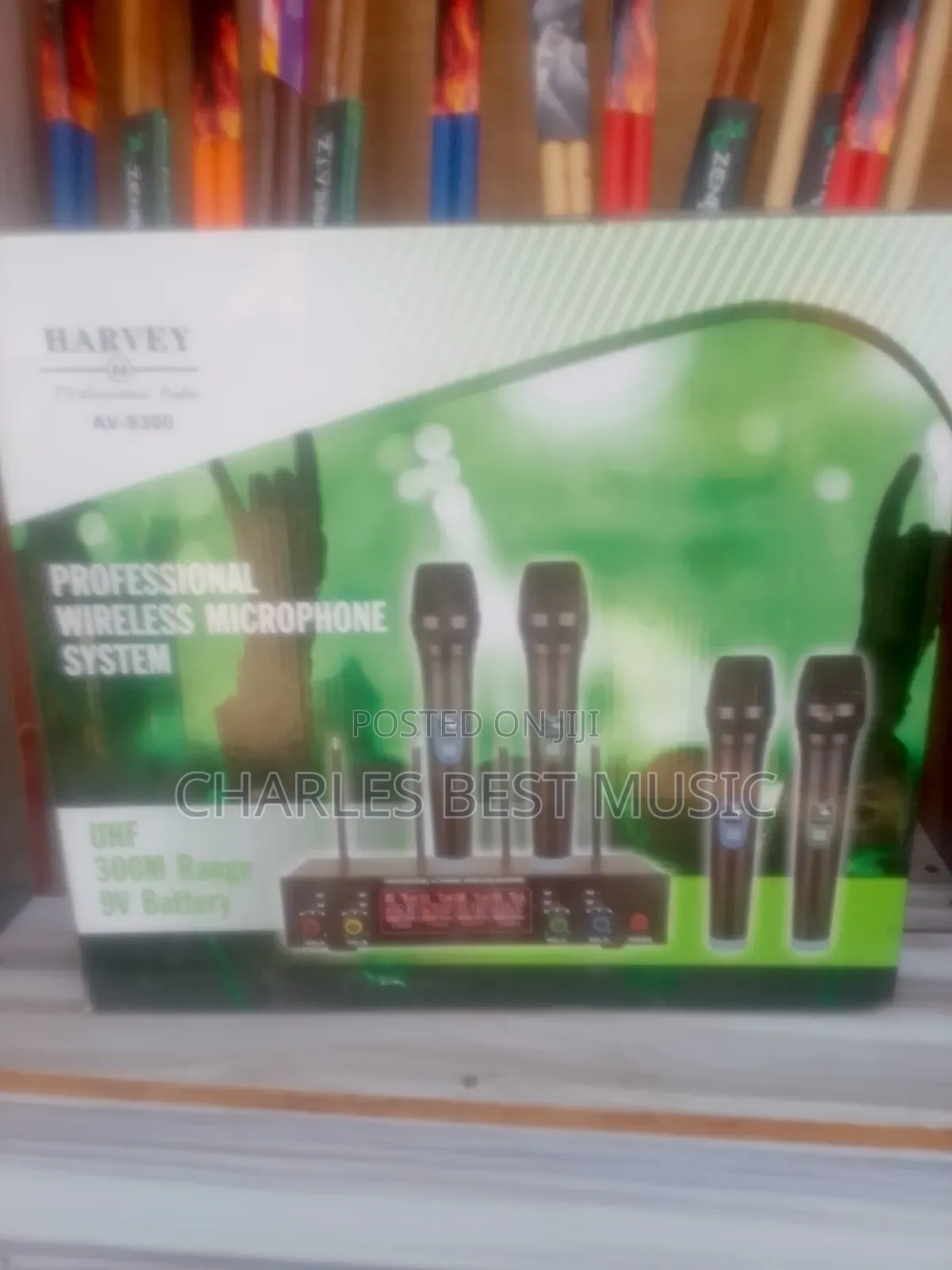 HARVEY Wireless Microphone 300 Miter Range