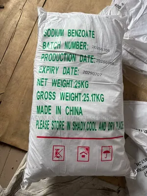 Sodium Benzoate (E211) – Food Grade 99%, 25kg Bag