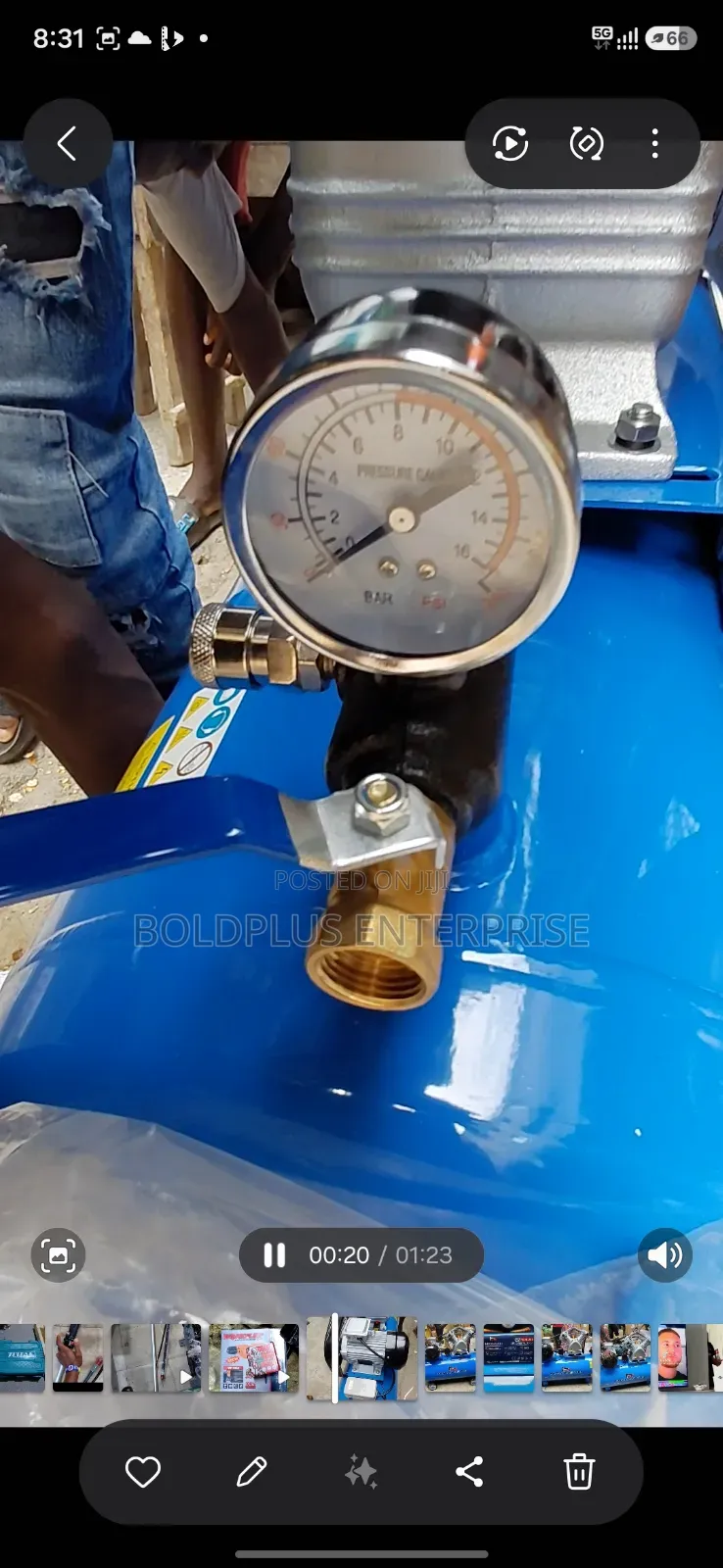 200 Litre Air Compressor Machine