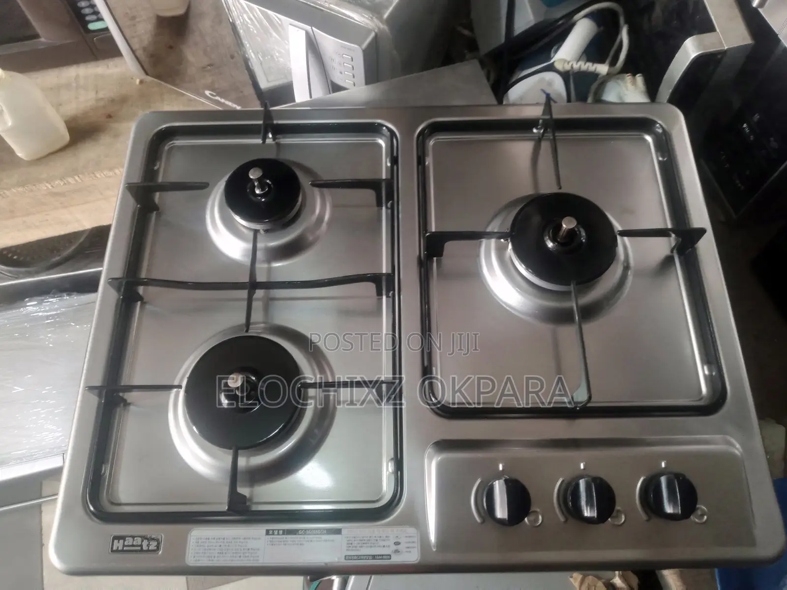 3 Burner Table Gas Cooker