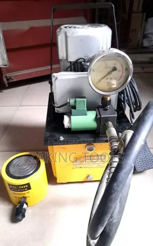 Electric Hydraulic Pump With Cylinder Jack 5050