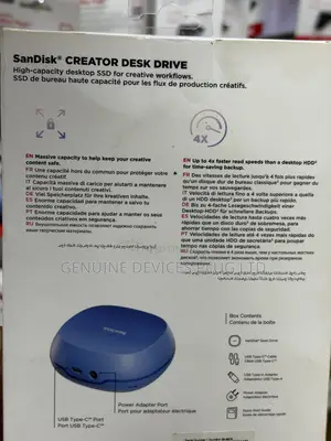 SanDisk Creator Desk Drive - 4TB