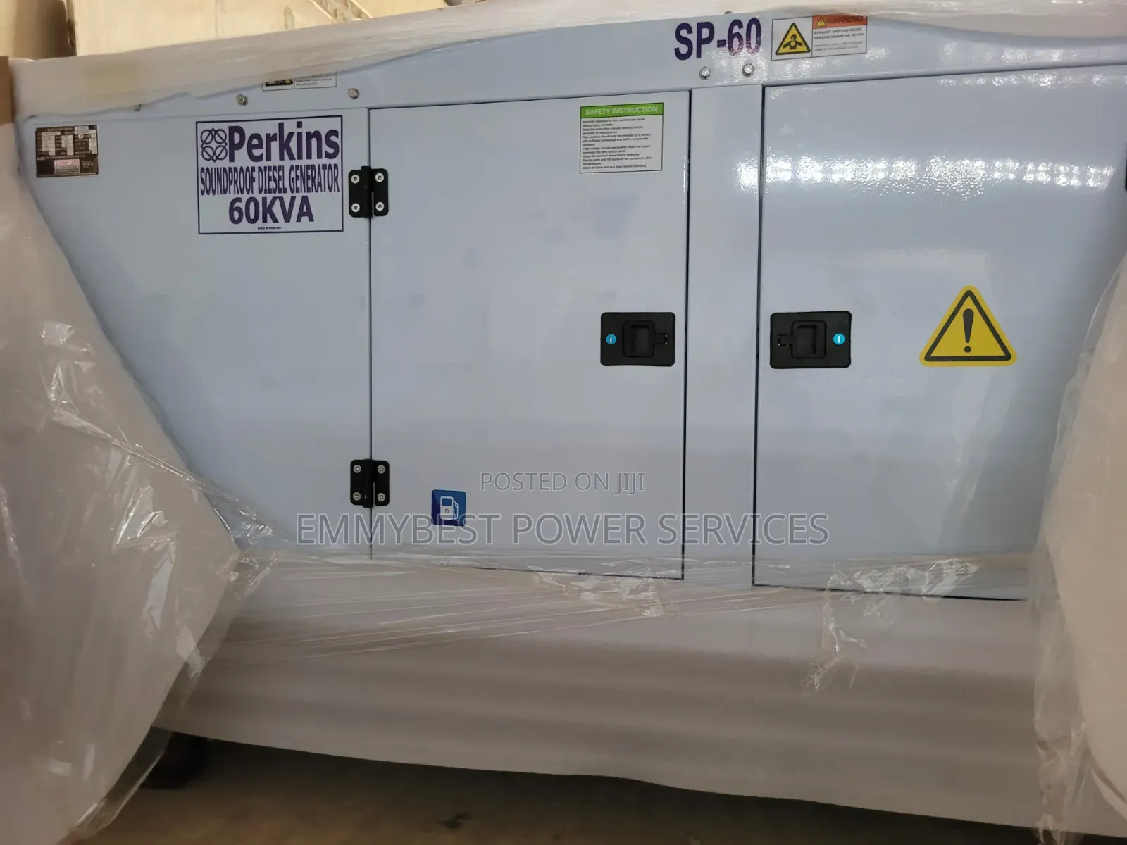 Night Mode Silent Operation 60kva Generator