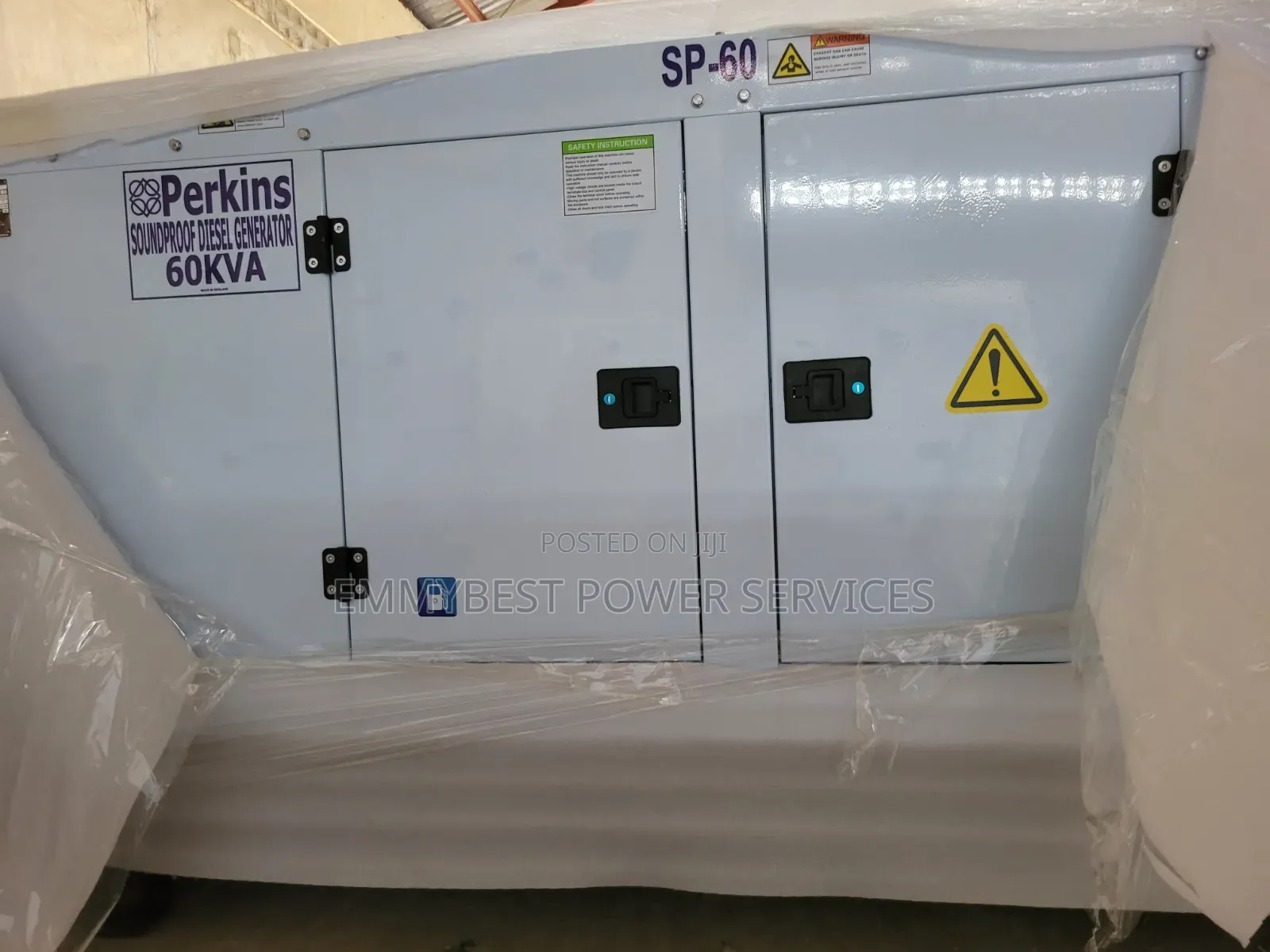 Night Mode Silent Operation 60kva Generator