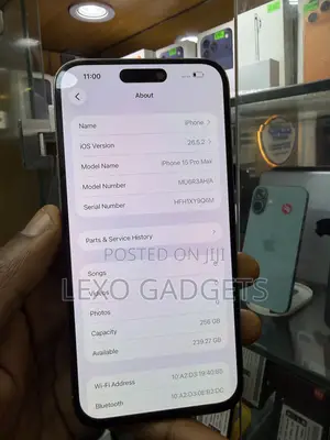 Apple iPhone 15 Pro Max 256 GB Silver