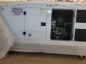 Easy Relocation 60kva Perkins Soundproof Diesel Generator