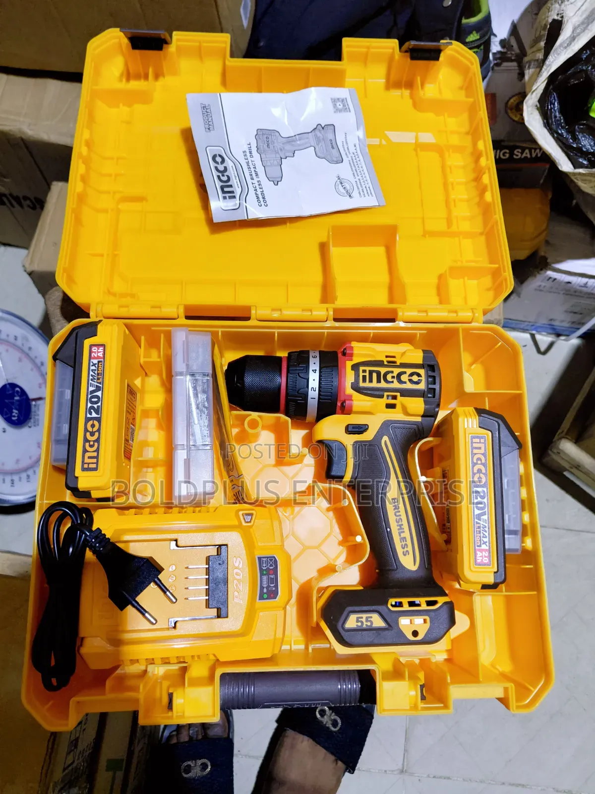Ingco Battery Drilling Machine