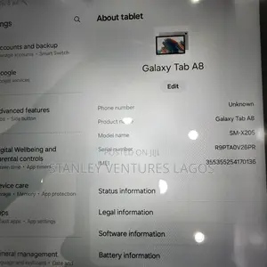 Samsung Galaxy Tab A8 10.5 (2021) 4 GB Silver