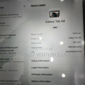 Samsung Galaxy Tab A8 10.5 (2021) 4 GB Silver