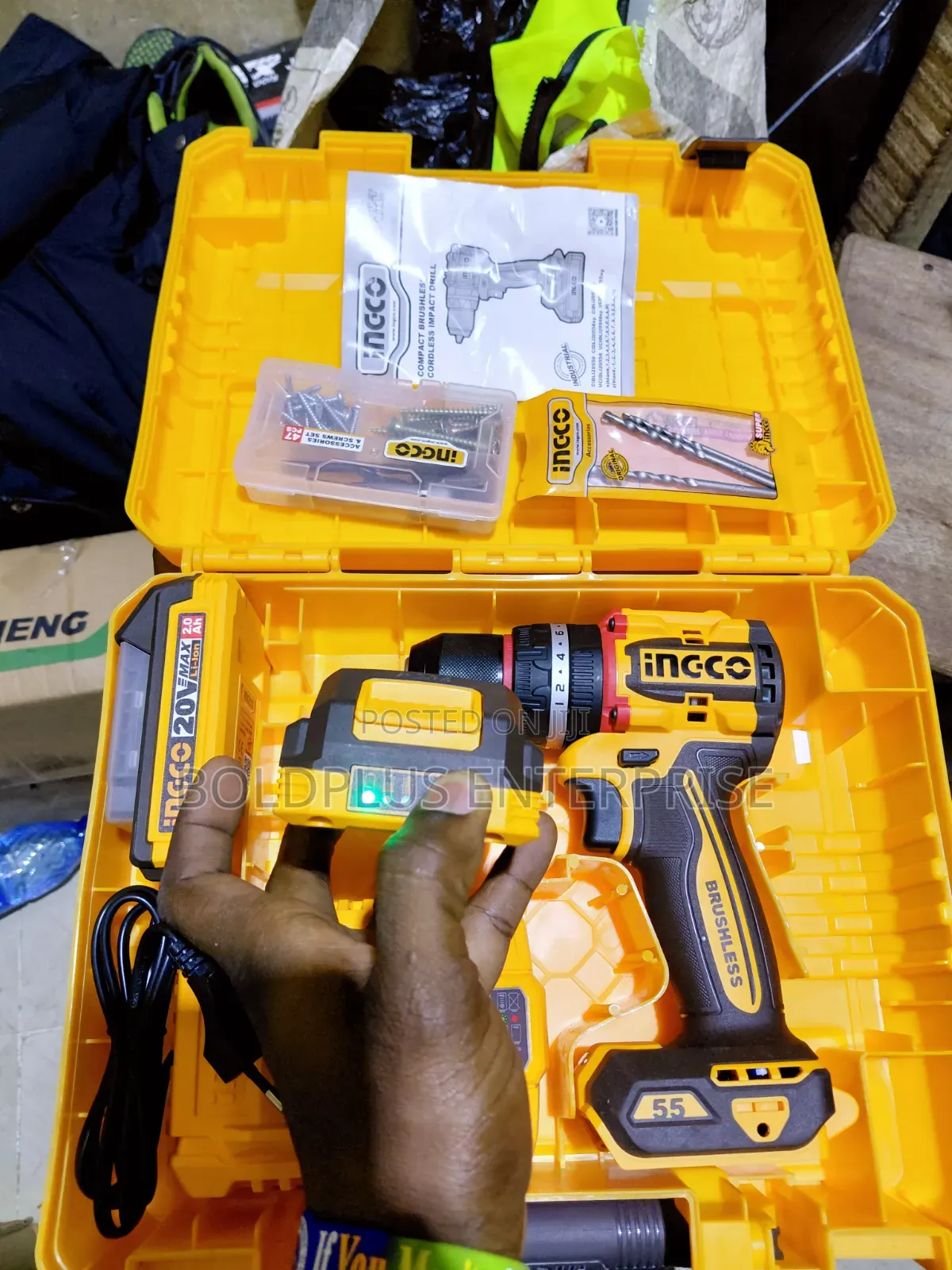 Ingco Battery Drilling Machine