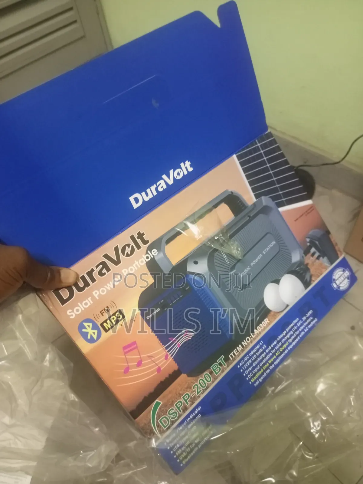 200 Watts Duravolt Solar Power Generator