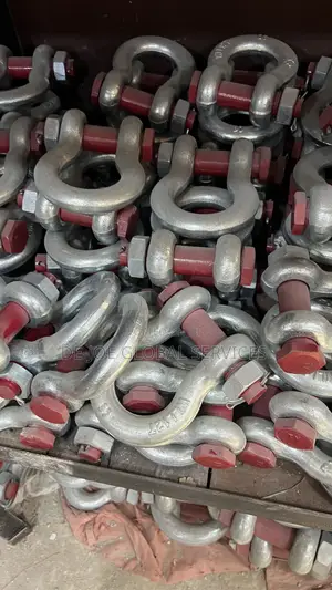 12 Ton Bolt Type Anchor Shackle CE Certified Heavy Duty Lifting