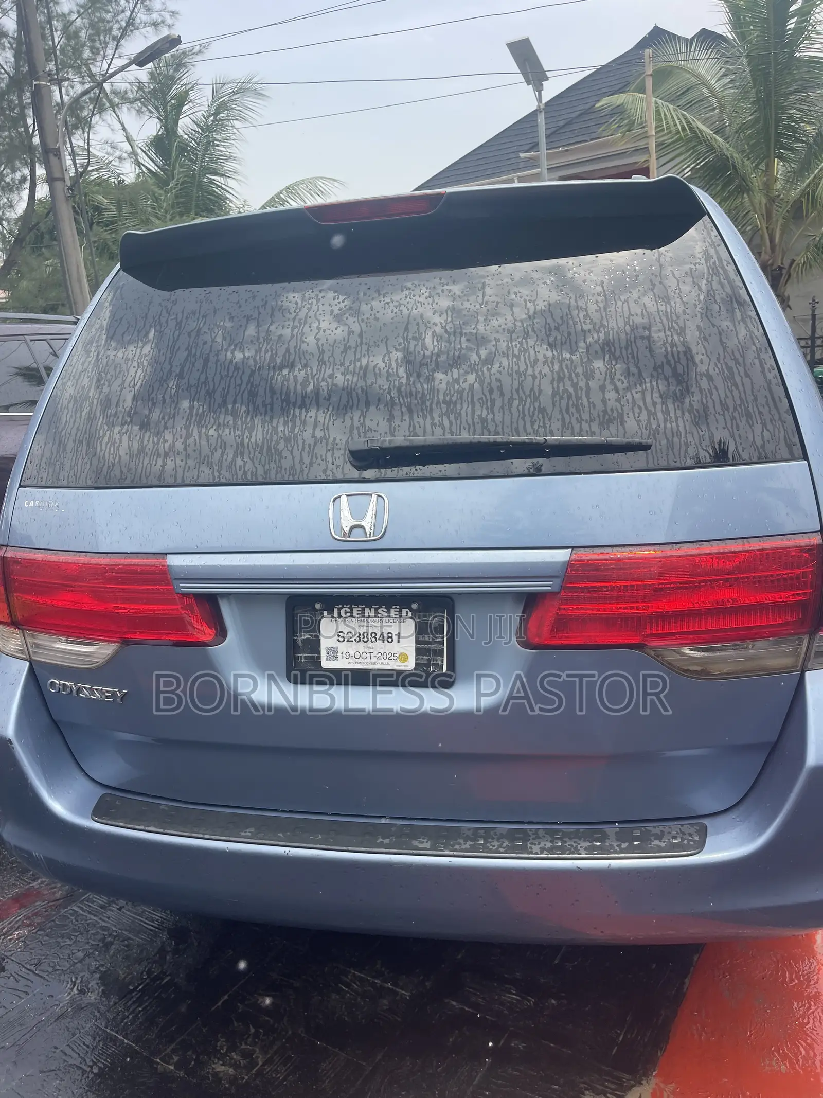 Honda Odyssey 2012 Blue