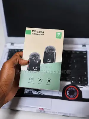 Wireless Microphone With 100% Noise Canceling