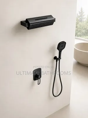 Higher Quality Matt Black Conduit Shower Mixer