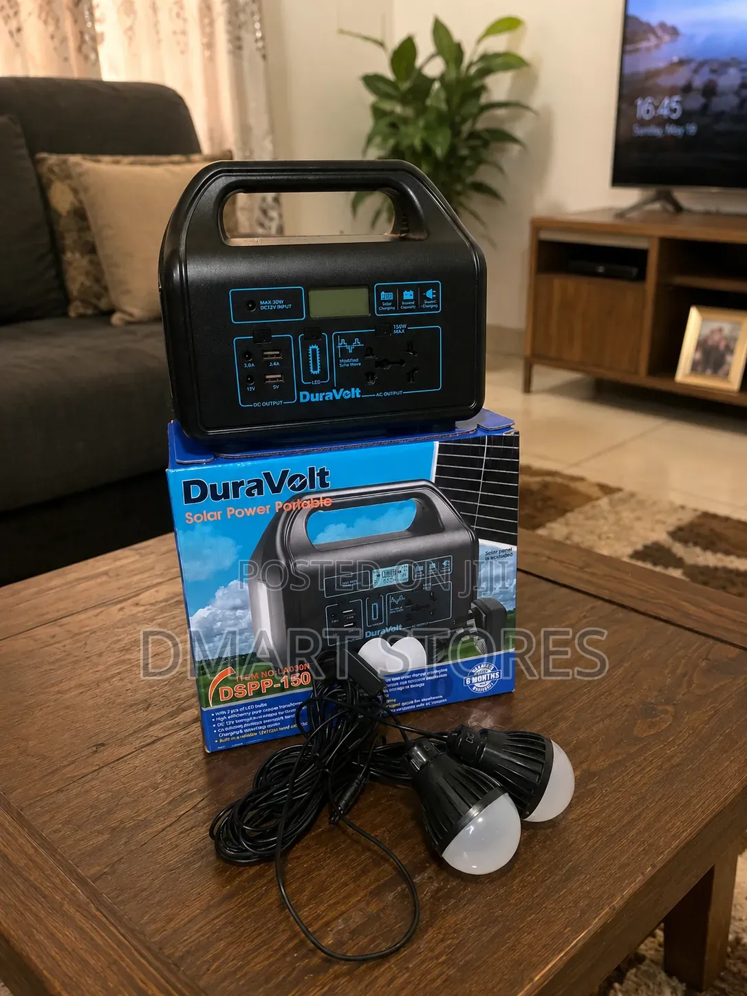 Duravolt DSPP 150 Solar Power (Without Solar Panel)