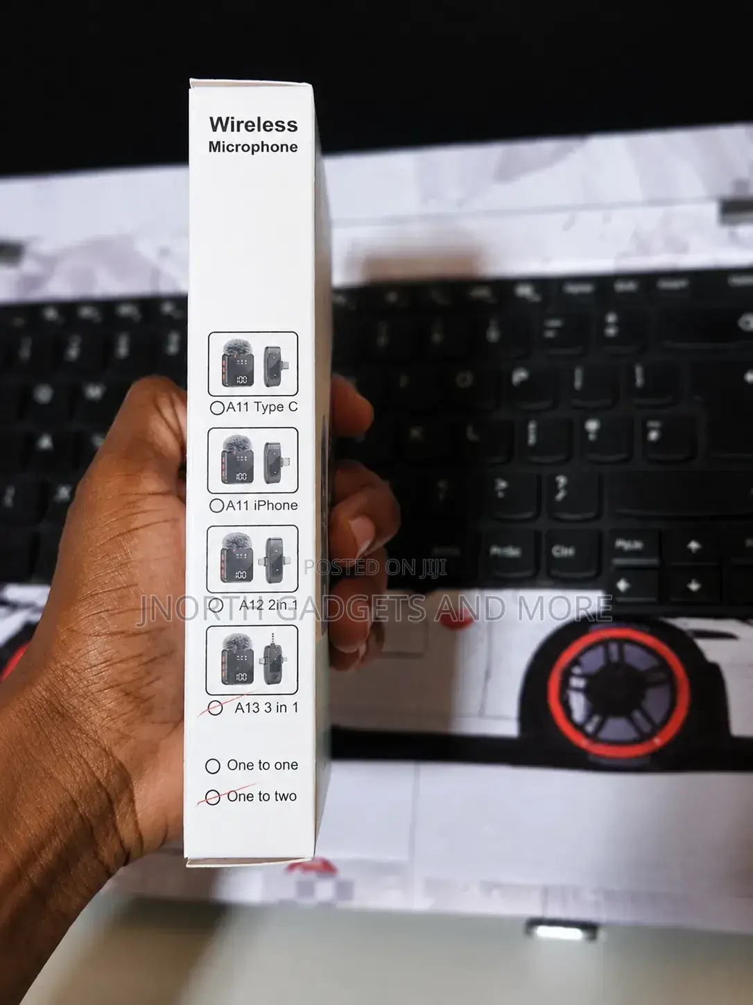 Wireless Microphone With 100% Noise Canceling