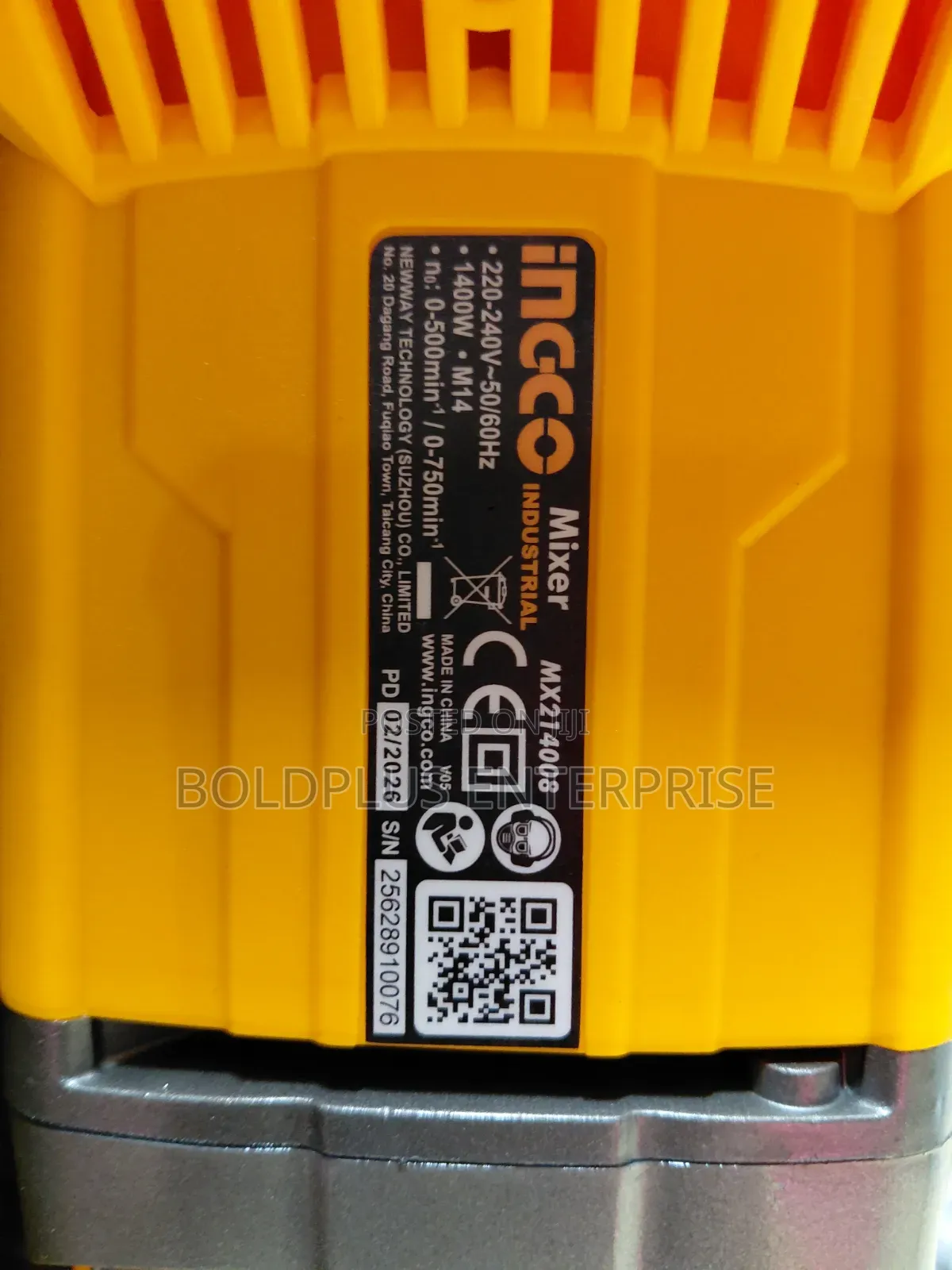 Ingco Mixer Machine