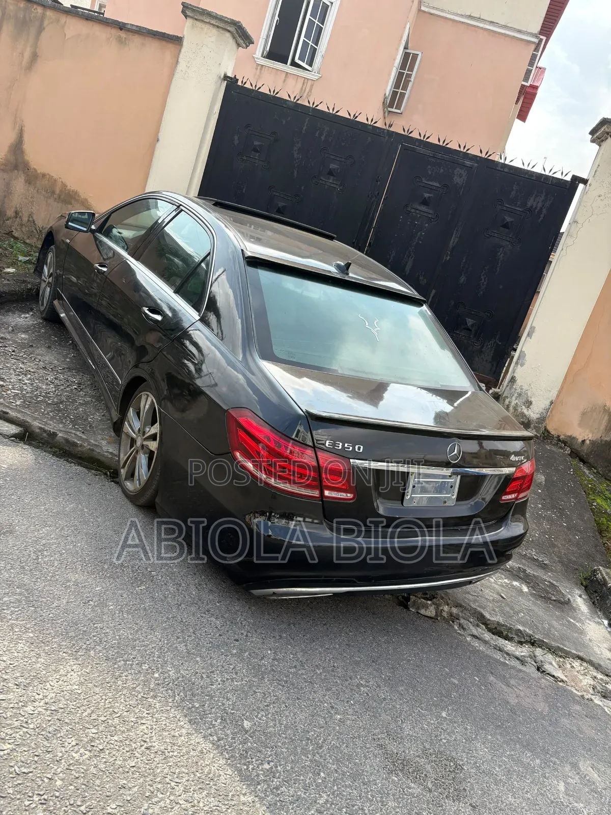Mercedes-Benz E350 2010 Black