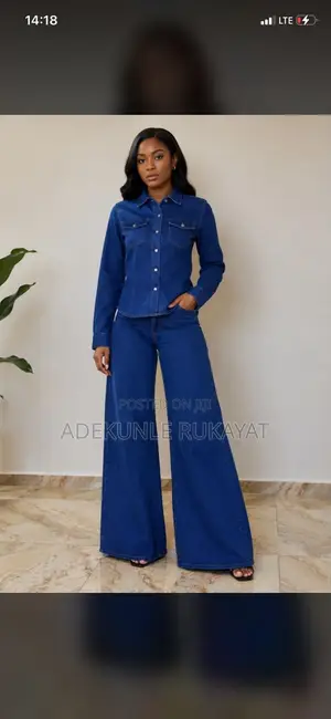 Luxe Denim 2pc Set