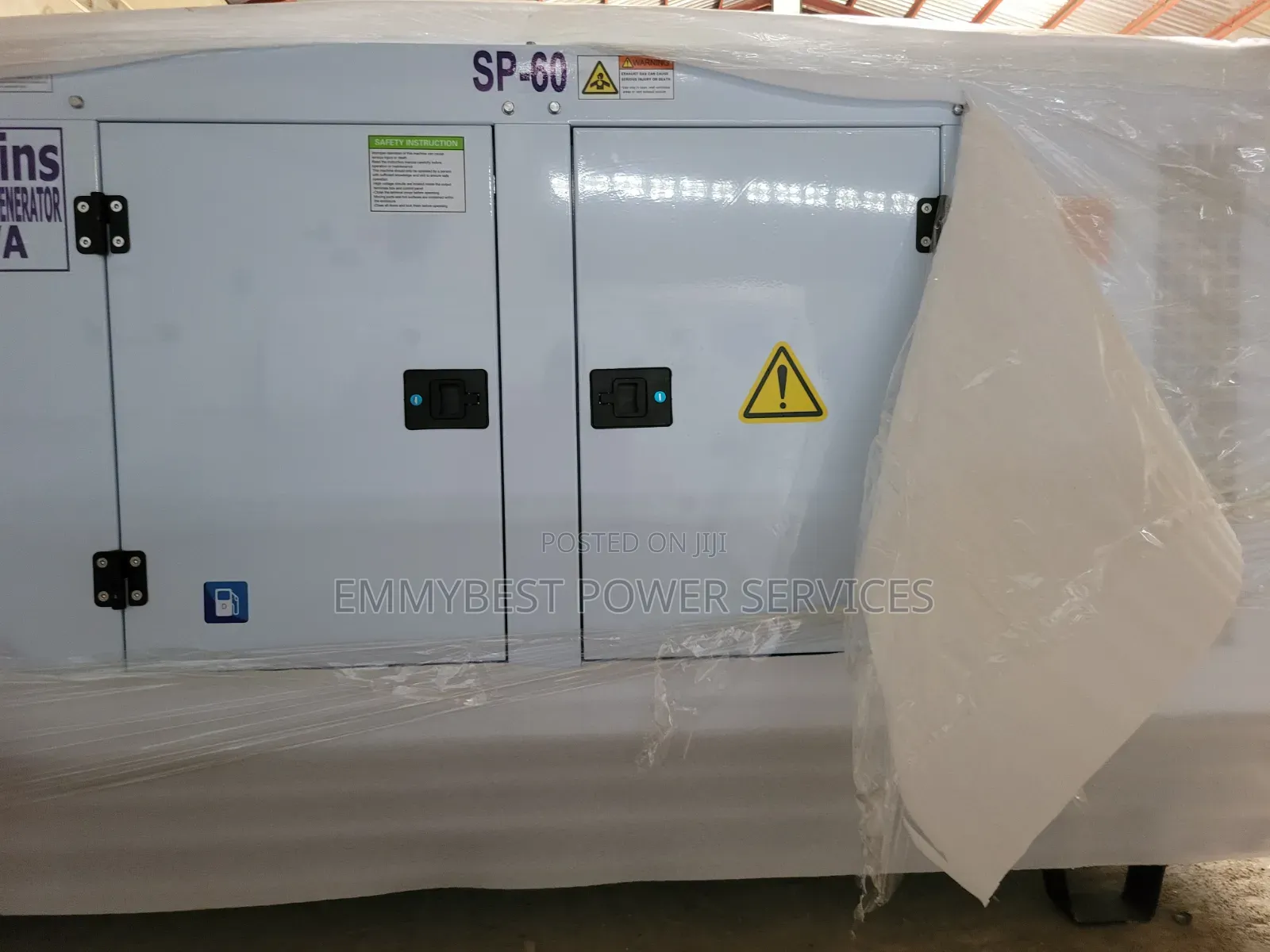 60kva Perkins Soundproof Generator