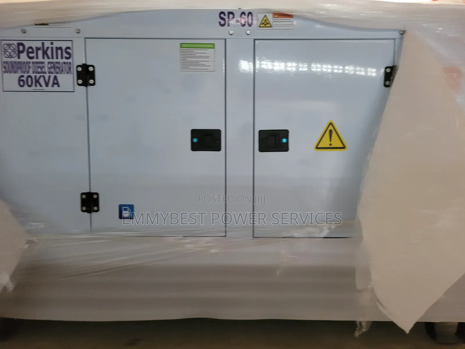  60kva Perkins Soundproof Generator