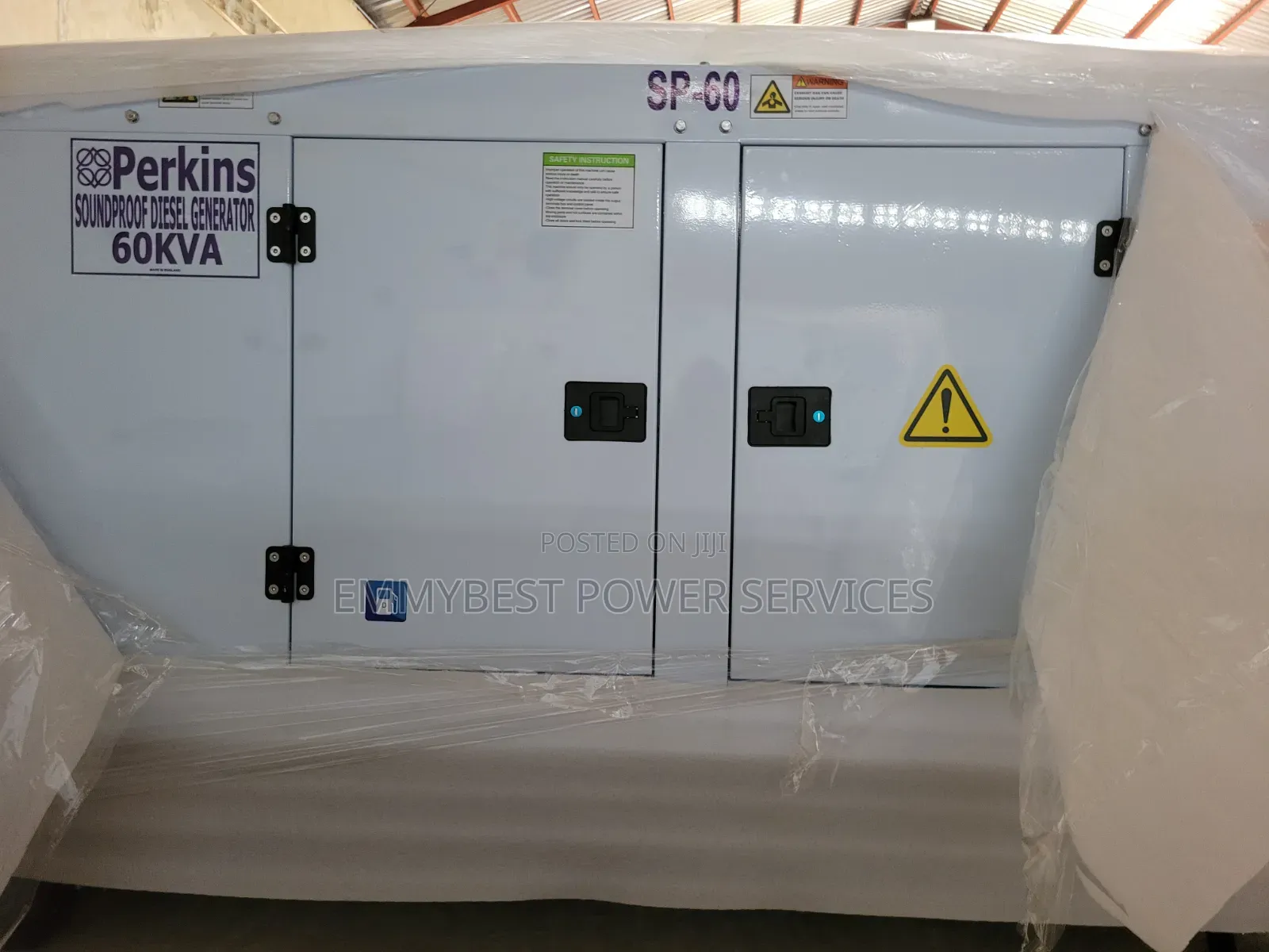  High Altitude 60kva Soundproof Generator