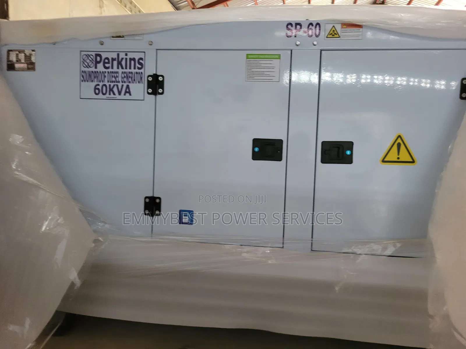  High Altitude 60kva Soundproof Generator
