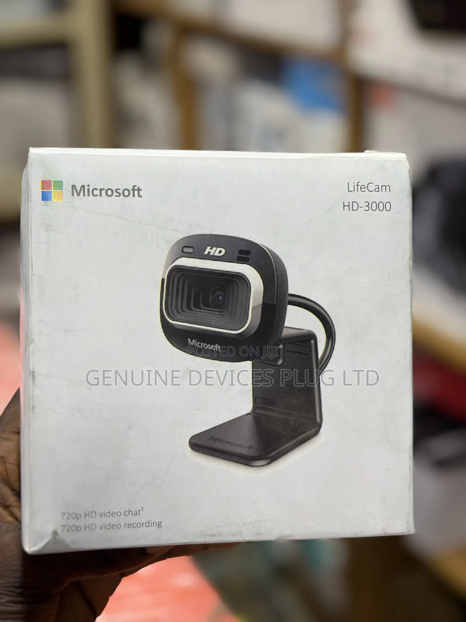 Microsoft LifeCam HD-3000 USB Webcam Approved Webcam for WAEC JAMB