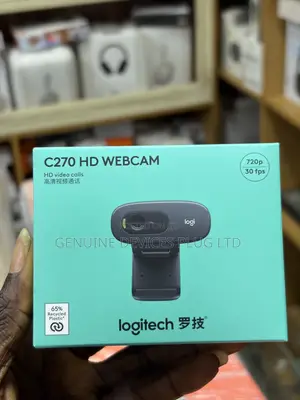 Logitech C270 HD Webcam 720p Picture Capturing Video Calls