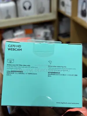 Logitech C270 HD Webcam 720p Picture Capturing Video Calls