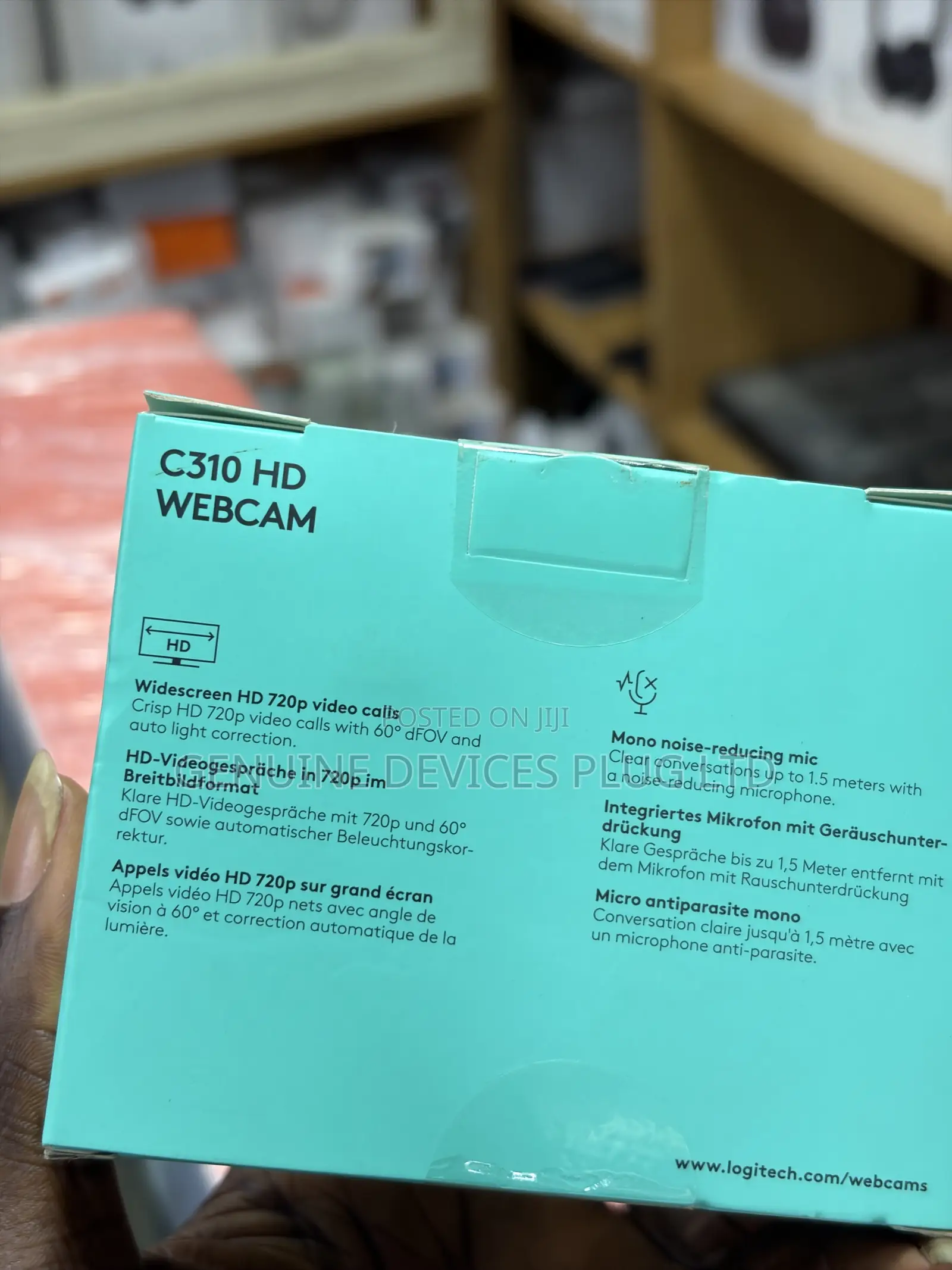 Logitech C310 HD Webcam