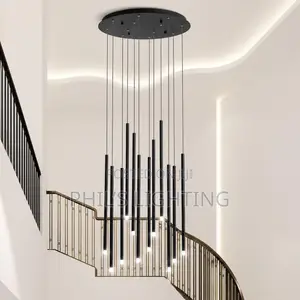 Modern Crystal Stair Chandelier Lights