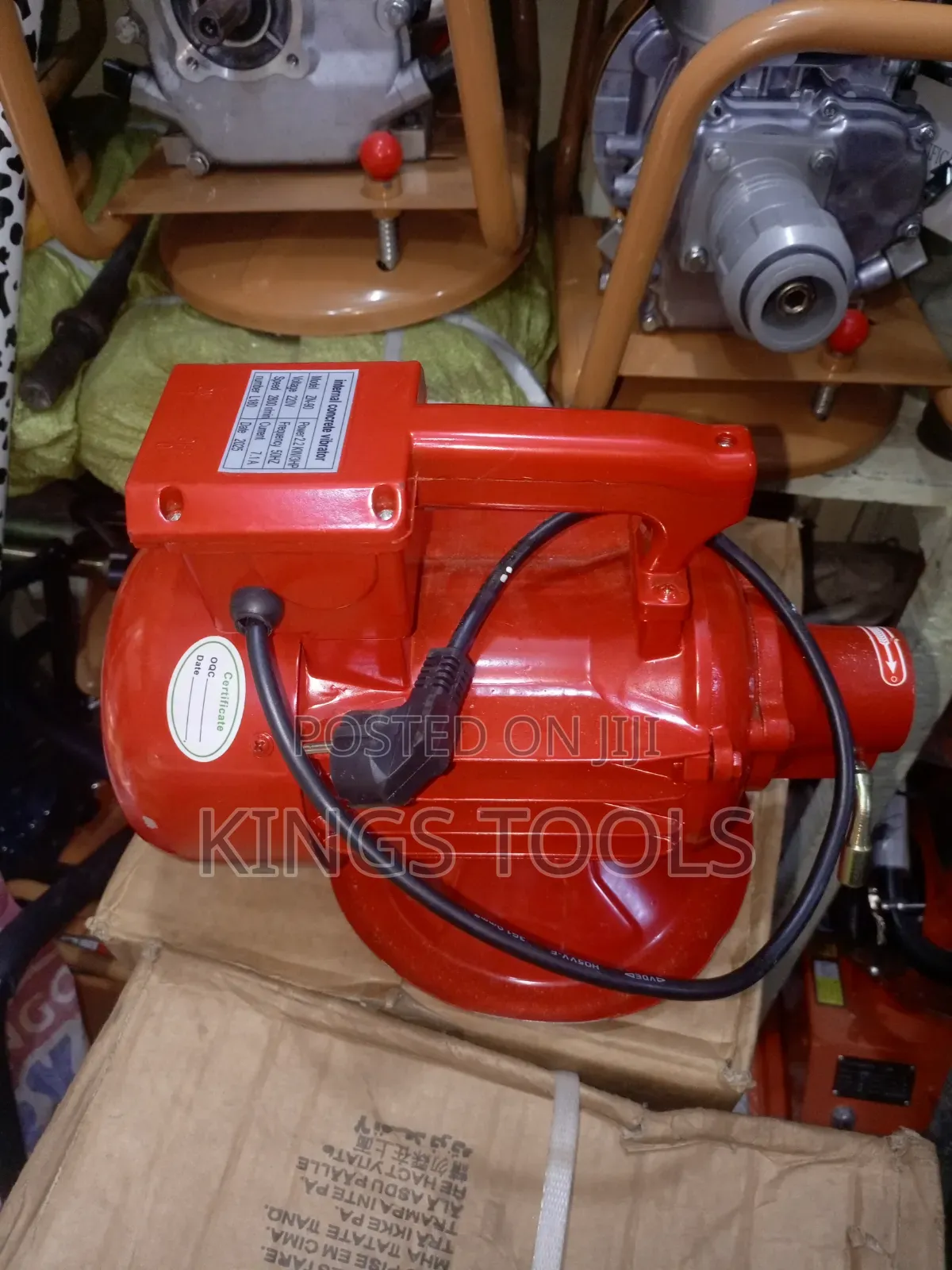 Electric Concrete Vibrator Machine
