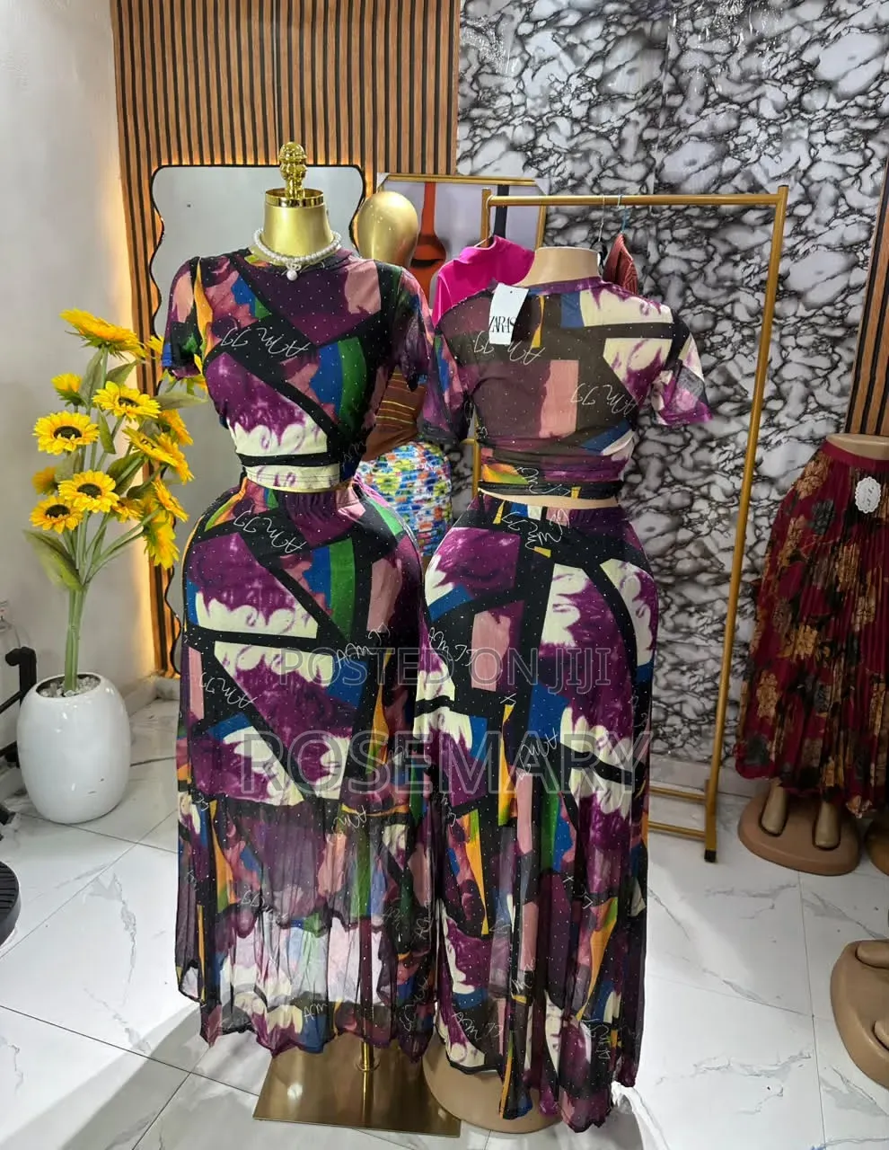 Long and Short Gown