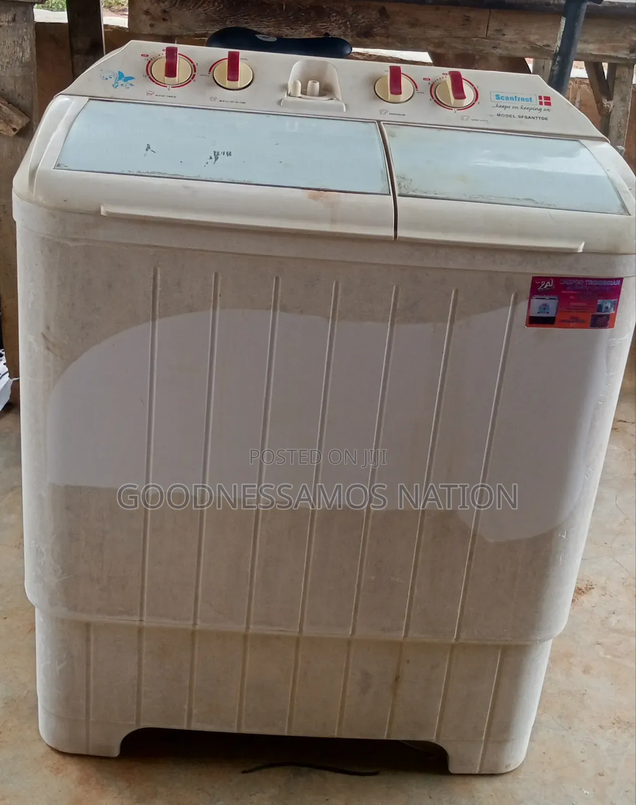 6kg ScanFrost Washing Machine